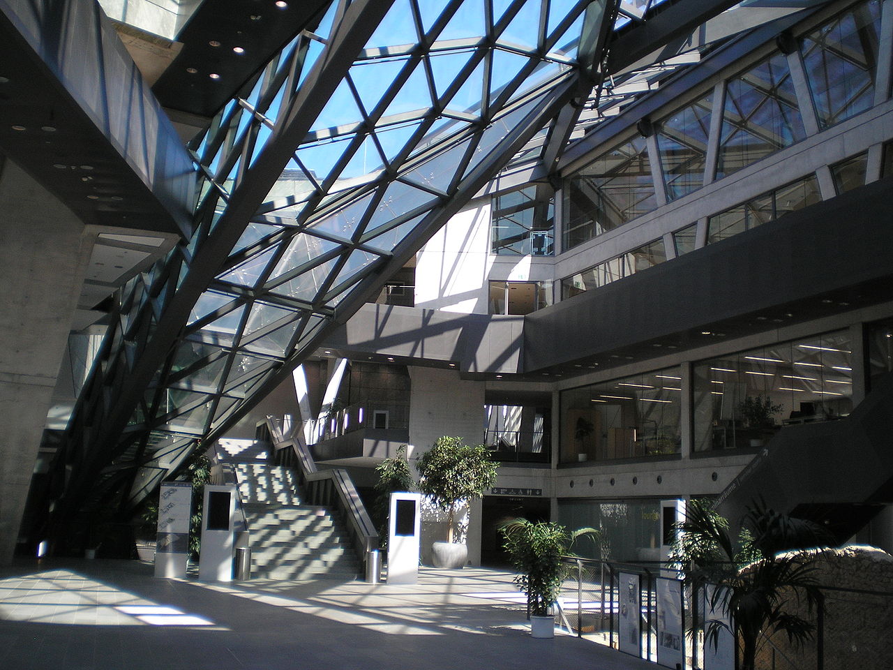 Darmstadtium convention center foyer